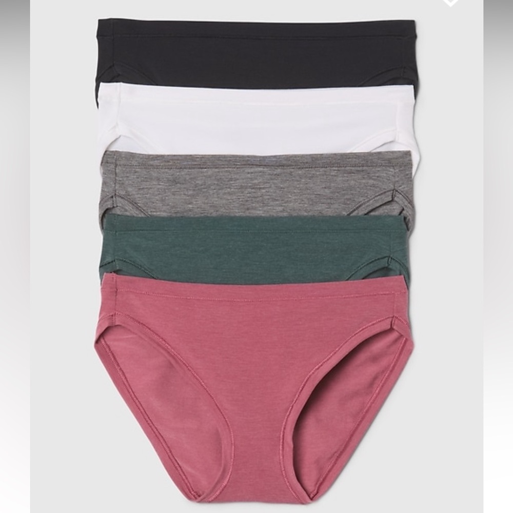 Gap Breathe Bikini (5-Pack) Fall Colors - Picture 1 of 5